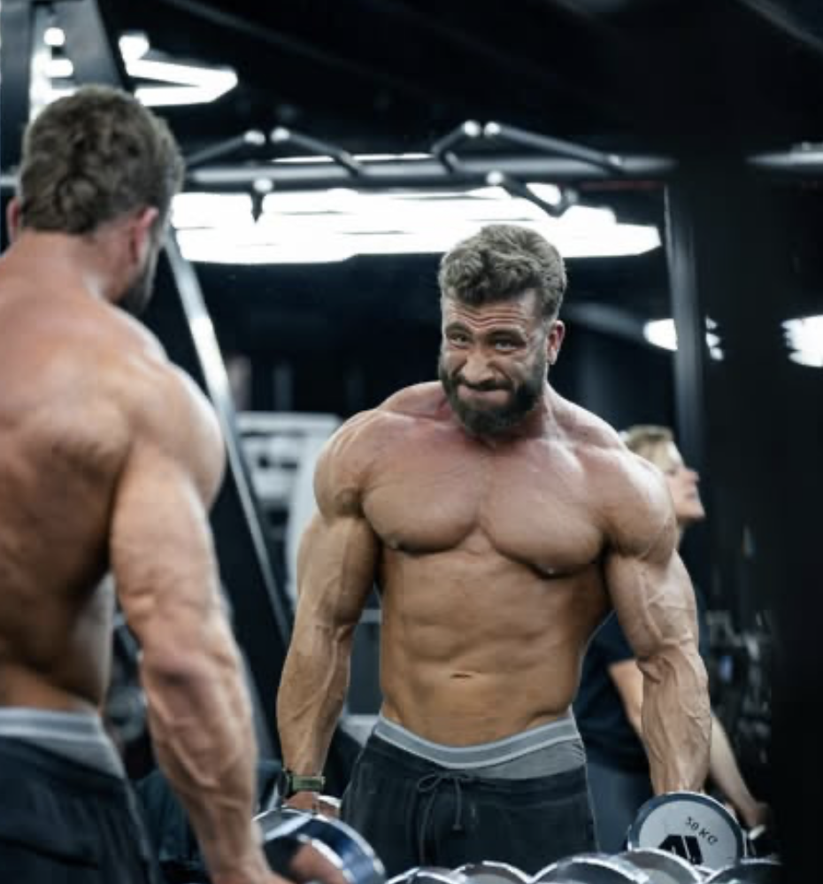 Brendan de Rooij — bodybuilding coach in de gym